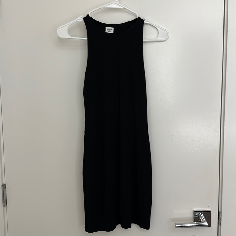 Aritzia black mini dress